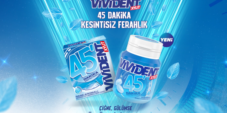 Vivident 45’ şimdi şişe ambalajında!