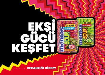 Mentos Sakız’dan Yeni Lezzet Bombası: Ekşi Mentos Sour Sakız Raflarda!